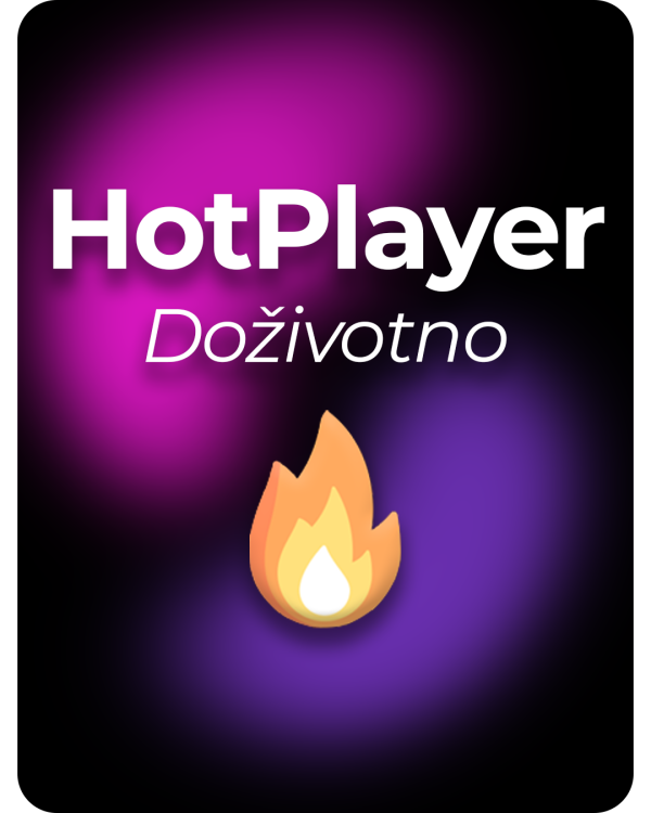 Hot Player - Doživotna aktivacija